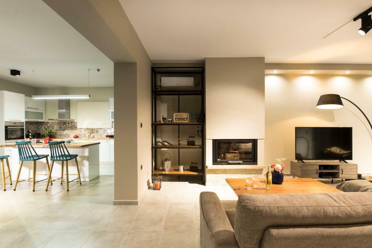 Evangelie Luxury Residence 키사모스 외부 사진